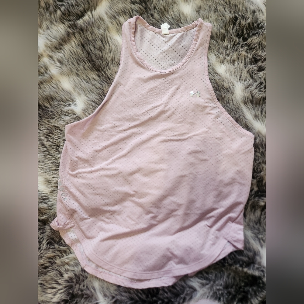 Under armour pink cami